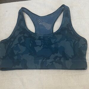 ZYIA Blue Camouflage Sports Bra​